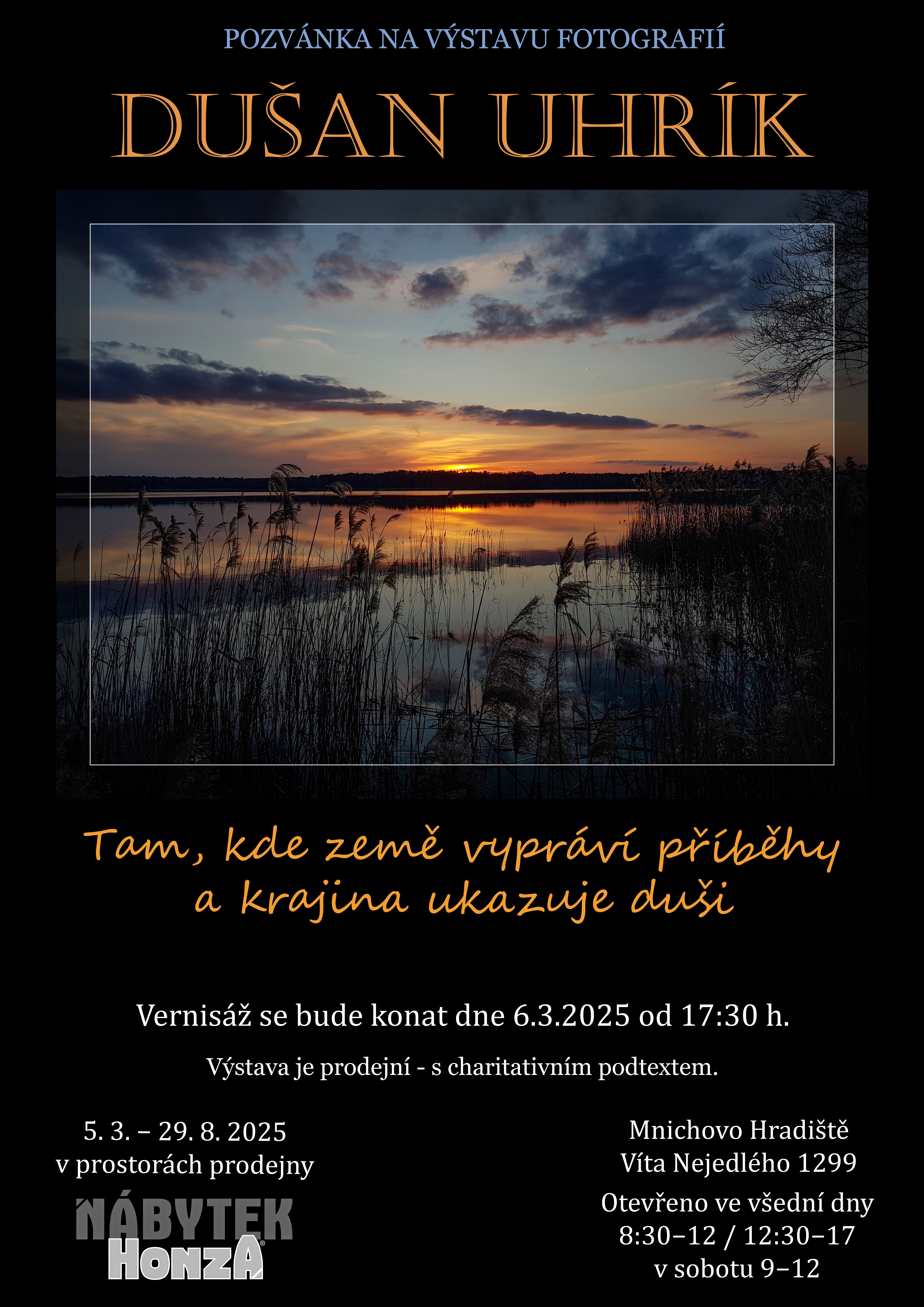 Výstava Dušan Uhrík - fotografie "Tam kde země vypráví příběhy a krajina ukazuje duši" 05.03.-29.08.2025